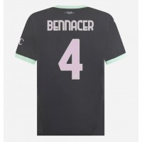 Pánský Fotbalový dres AC Milan Ismael Bennacer #4 2024-25 Třetí Krátký Rukáv